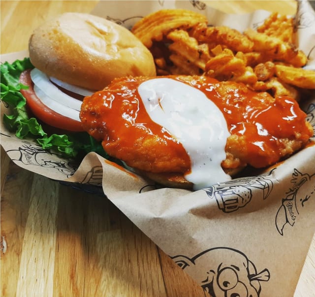 Buffalo Chicken Sandwich.