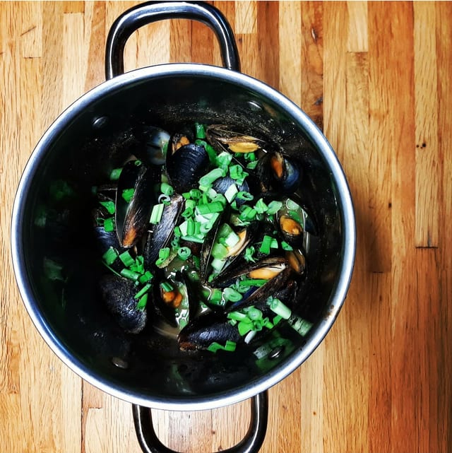 Jamaican Jerk Mussel.